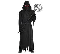 Amscan Glaring Reaper Costume with Light up LED Yeux Taille Plus