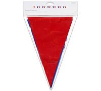 amscan- Guirlande de fanions, 9913045, Multicolore, 10 m