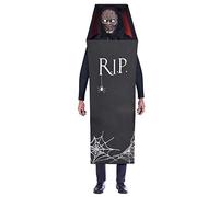 amscan Homme Scary Coffin Costume Adults - Standard Size - 1 Pc Costumes Not Applicable, Multicolore, Taille Standard