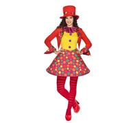 amscan !! Image Missing 9910530 Costume de Clown Cirque pour Femme Taille 40-42