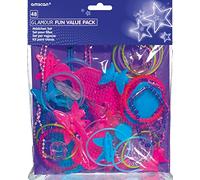 Amscan - INT398215 - Glamour Assortis Sèche-Pleurs - 48 Jouets