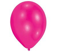 amscan Int995651 Lot de 10 Ballons Rose Vif 22 cm