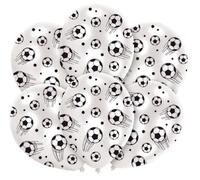 amscan INT995704 Ballon Soccer - rond, assorti, 6 pièces
