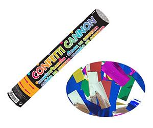Amscan International 9902989 Confetti-Party Popper30 cm Cannon - Multi Couleur Feuille