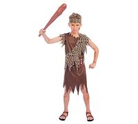 Amscan International- Cave Boy 4-6 Years Déguisement, 9904443,