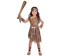 amscan International- Cave Girl 4-6 Years Déguisement, 9904487- version anglaise