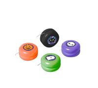 amscan Jojos Spooky 4 cm Vert/Violet/Noir/Orange Lot de 4