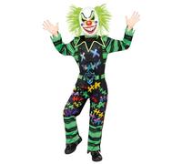 Amscan Kids Haha Clown Jumpsuit Halloween Costume