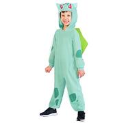amscan - Kids Officially Licensed Pokémon Bulbasaur Fancy Dress Costume Age: 3-10 Years