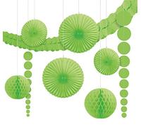amscan Kit de décorations Kiwi Vert
