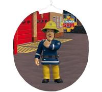 Amscan Lampion Sam le pompier - Décoration pour anniversaire d'enfant et fête - 25 cm - Imprimé des deux côtés - Décoration d'anniversaire pour enfants