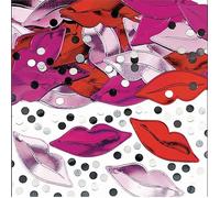 Amscan - Lèvres - Confettis "Girls Night Out" - Film SG26491 (taille unique) (rose/rouge/noir)