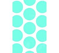 amscan Lot de 10 Sacs à friandises en Plastique Bleu caraïbes à Pois