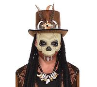 Amscan masque Sorcière docteur beige taille unique Beige