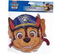 Nickelodeon masques Patte Patrouille 20 cm 8 pièces multicolore Multicolor