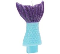 Amscan Bougie queue de sirène Mermaid Tail 12,3 cm – 1 pièce
