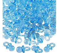 Amscan - Mini mannequin plastique pack de 24 SG37039 (taille unique) (Bleu)