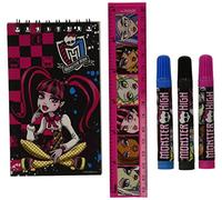amscan Monster High Stationery Set Party Birthday Party Favor (5 Pack), Assorted Size, Multicolor