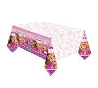amscan Nappe en Plastique Rose Pat'Patrouille 137 x 243 cm - Rose - Taille Unique