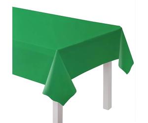 amscan-Nappe en Plastique Vert Houx, 9915405-208
