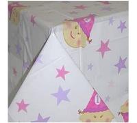 Amscan - Nappe pour fête, 1er anniversaire SG26625 (taille unique) (blanc/rose/violet)