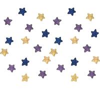 Amscan - Paillettes - Confettis, mousse, serment Pack de 32 SG19384 (Taille unique) (Bleu/or)