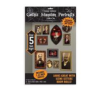 ensemble de portraits Gothic Mansion junior 165 cm gris 2 pièces
