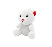 Peluche 2 en 1 ours polaire avec crochet, 11 cm, 90 g