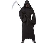 Amscan Phantom De Ténèbres Grim Reaper Robe Adulte Hommes Déguisement Halloween