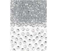 Amscan - Pierre à bijoux - Confettis - Acrylique Mini SG27248 (Taille unique) (Argent)
