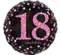 Amscan Pink Celebration 18 Folienballon 0 0 STK
