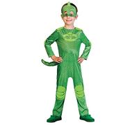 Amscan - PJMASQUES GLUGLU-Gekko - Deguisement - Mixte Enfant - Vert - 7-8 ans, 9902958