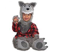 amscan (PKT) (9902582) Costume de loup pour bébé (12-24 m)