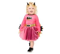 amscan (PKT (9909324) Costume de Batgirl pour fille Rose 12-18 mois