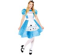 amscan (PKT 9910043 Costume d'Alice pour femme Taille 44-46