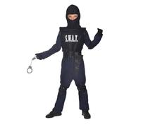 amscan (PKT) (9911274) Costume d'agent SWAT pour enfant (3-4 ans)