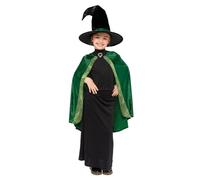 amscan (PKT) (9912470) Costume de Professeur Mcgonagall pour Fille (6-8 Ans), Vert
