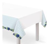 amscan Plastic Table Cover - 54" x 102" (1 Pc.) - Multicolor & Stylish Design Party Supplies, Perfect for Baby Showers & Gender Reveal Parties, Baby in Bloom