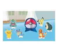 Amscan Décorations de table Pokémon 9917124 sous licence officielle – Lot de 7 multicolore
