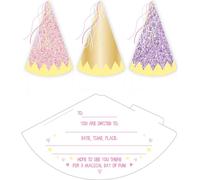 Amscan - Princesse des fées - Invitations pack de 6 SG22917 (taille unique) (Coloré)