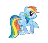 AMSCAN S/Shape My Little Pony Rainb 0 0 0