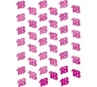Amscan - Schimmer - Décorations suspendues, 18e anniversaire pack de 6 - Film SG34960 (taille unique) (rose)