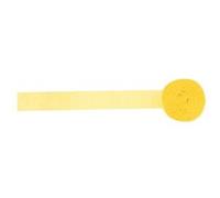 Amscan - Serpentins en papier crépon 24,7 m (24,7 m x 4,4 cm) (Bouton d'or) - UTSG14767 Bouton d'or G