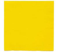 Amscan Serviettes de table 9915402-205 Jaunes