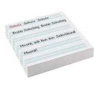 Amscan serviettes de table My School Start 33 cm papier blanc/bleu (de) Blauw G