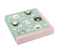 amscan SERVIETTEN 20X HELLO HELLO HELLO HELLO PETS HELLO PETS