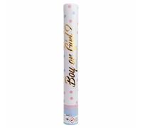 amscan sexe révéler fille canon confetti papier 40 cm
