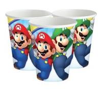Amscan tasses de fête Super Mario 250 ml 8 pièces Multicolor G