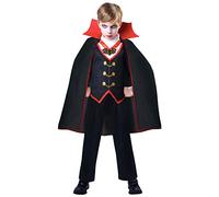 amscan, Vampir Costume de Dracula pour enfant ans, Garçon, 10235280, multicolore, 4 bis 6 Jahre