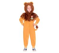amscan Warner Bros 9906129 Costume de lion pour enfant sous licence officielle Warner Bros Magicien d'Oz Âge : 8-10 ans